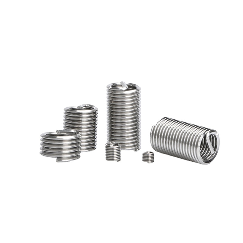 Stainless Steel M6*1*1D Screw Sleeve Self-Locking   Fasteners Thread Insert