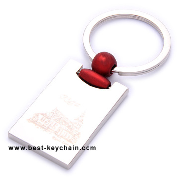 Rectangle Promotional Logo Custom Keychain FOB (BK11199-)