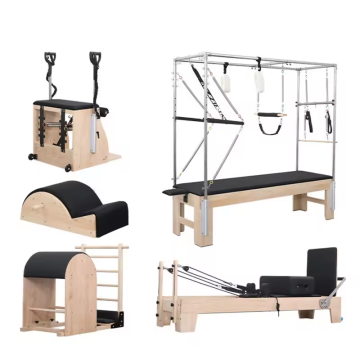 High Quality Yoga Studio Factory Price Cadillac Bed & Pilates Reformer (5 Pieces Wood)