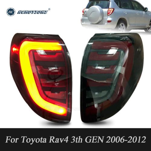 Luzes traseiras LED para Toyota RAV4 3ª geração 2006-2012