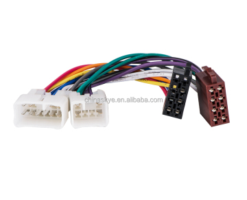 IMMAZIONE DI WIRE ISO per la radio Toyota Factory - Adattatore di cablaggio ISO TWH -950