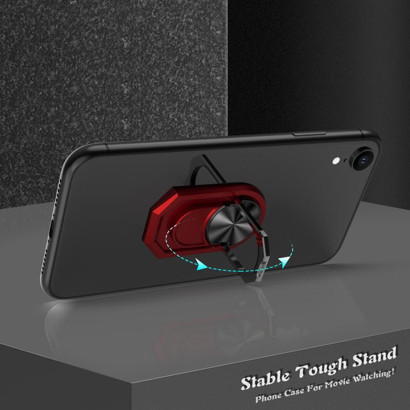 Multipurpose Mobile Phone Holder 360 Degree Car Air Vent Grip Mount Stand Rotation Magnetic Finger Ring Phone Holder Bracket