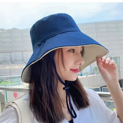 Outdoor sunscreen custom fisherman hat bucket hat