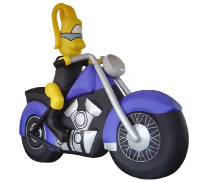 inflatable car model