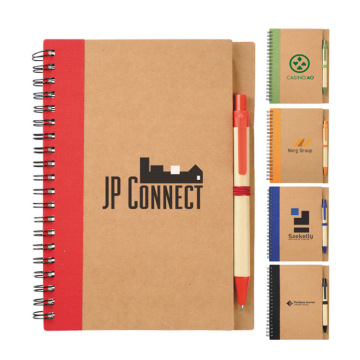 Eco-Friendly Custom Black Kraft Cardboard Soft Cover A5 Sketchbook for Drawing