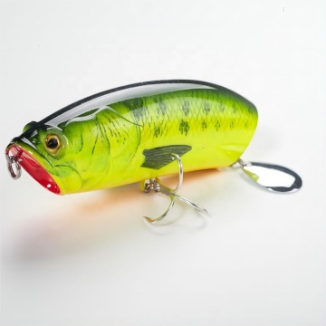 Crazy Top Water Seabass Tuna Fishing Lure Factory Direct Hard Plastic Saltwater Floating Large Popper Lures" 

However, for a more SEO-friendly and concise title, you might consider:

"Hard Plastic Floating Popper Lures for Saltwater Seabass & Tuna Fishin