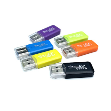 Factory Store Wholesale High-Speed USB 2.0 Micro/TF Card Reader for Mobile Phone Memory Cards