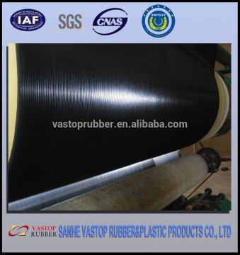 Glossy rubber insulation sheet