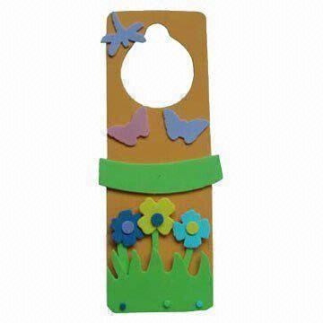 Room Door Hanger with Fashionable Shapes and Suitable for Promotions