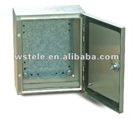 Stainless steel IP66 outdoor distribution box