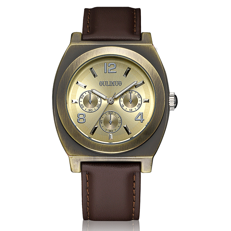 Reloj de pulsera Piloto de Bronce Heritage Vintage