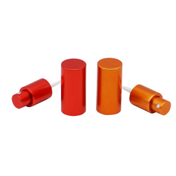 Colorful Aluminum Perfume Pump With Cap