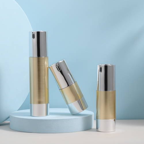 Travel Foundation Bottles U Shape Cosmetic Plastic Airless Travel Foundation Bottle Supplier