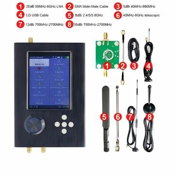 AntennasとPortapack H2Mを備えたHackRF 1つのR9SDRキットを完了する