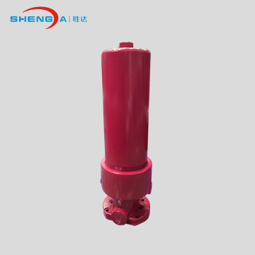 manifold mounting high pressure oil filter assembly