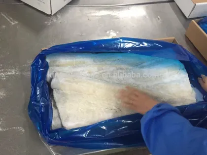 New season dry salted cod fillet