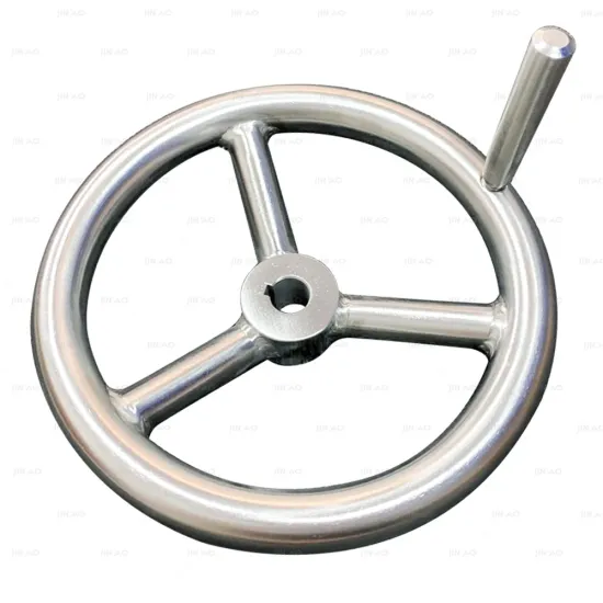 ISO9001 Certified Manufacturer of Cast Iron Spoked Handwheels for Lathes