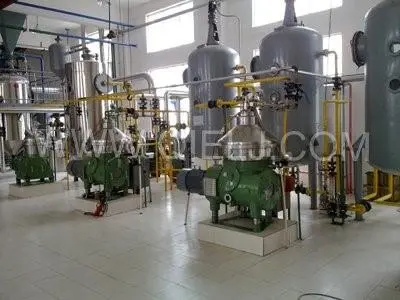 Soybean oil plant