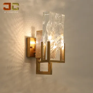 Contemporary Nordic Brass Wall Lamp E14 for Luxury Homes