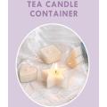 Scented candle plastic mold & plastic cup