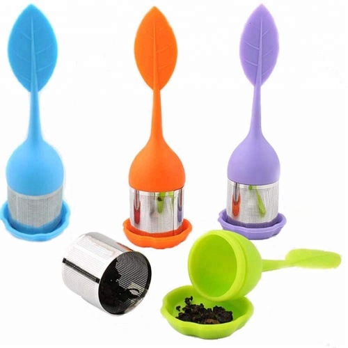 Silicone Handle Stainless Steel Tea Infuser