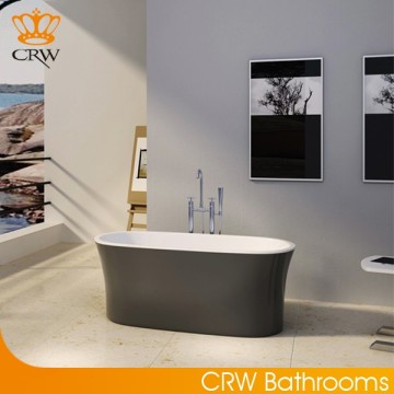 CRW OCY286BS Oval Freestanding Soaking Cheap Bathtub