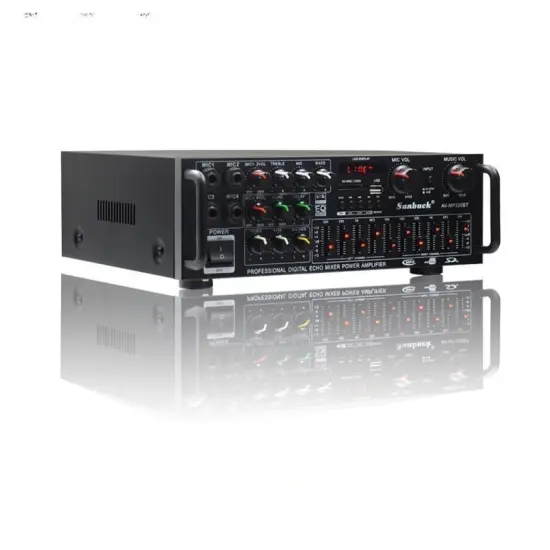 12V 8000W Car Audio Power Amplifier: High-Power Mono Channel Class D Subwoofer Audio System