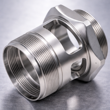 Прецизионные детали с ЧПУ для аэрокосмического соединителя