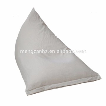 Interior lazer triângulo beanbag adulto grandes pufes cadeiras