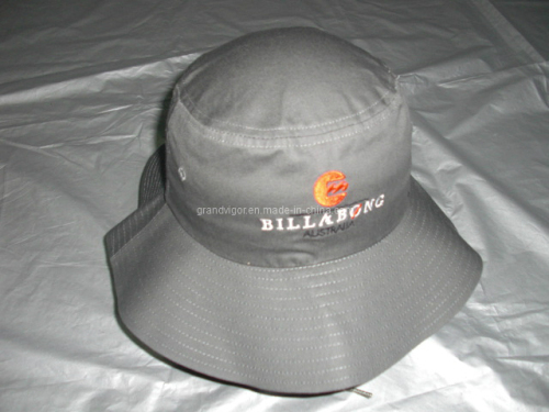 Cotton Drill Fisherman Hat with Broad Brim