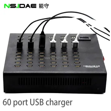 60-port mobile charging station