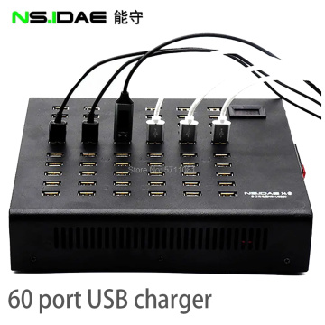 Carregador de tecnologia inteligente de portas múltiplas USB 600W