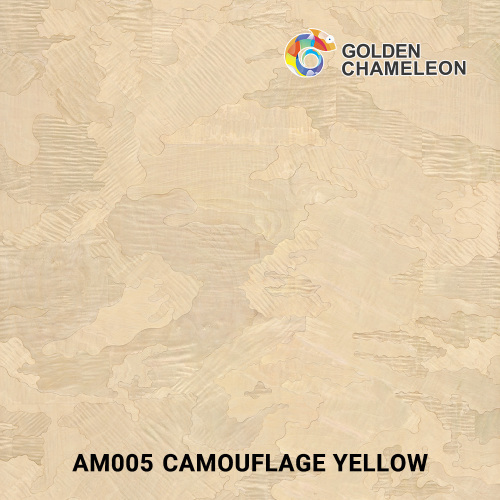 AM005 Digital printing finish Camouflage Yellow