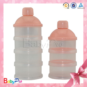 2014 New Design Wholesale Clear Baby Feeding Plastic Container With Lid