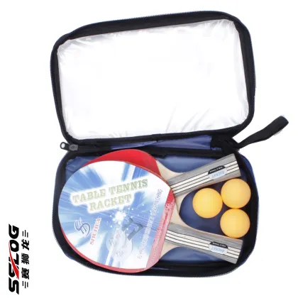 High-Quality Customized Poplar Wood Table Tennis Racket Set - Professional Stiga Brand