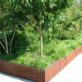 Metal garden ornaments Corten steel garden edging