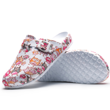 Wholesale Medical Slippers: Silver Water-Resistant Cloth Slides for Hospitals and Clinics