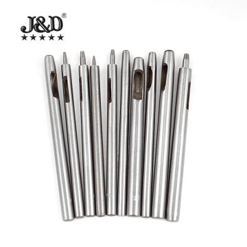 DIY Leather Tool: 10 Sets Round Belt Hole Puncher 0.5-5mm