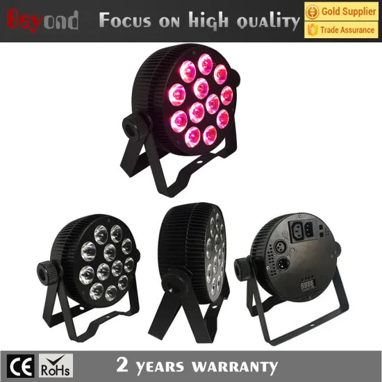 12x4in1 die-casting aluminum body ,led par light,for theatre effect light