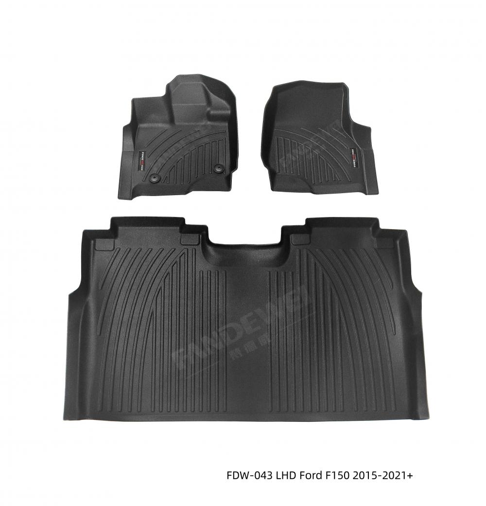 3D TPV rubberen auto vloermat voor Ford