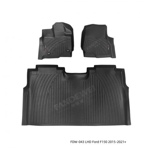 Tapis de caoutchouc TPV 3D pour Ford Everest