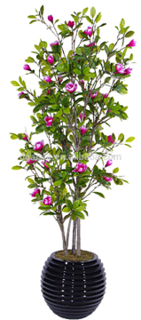 indoor Home garden decorative 250cm Height make artificial green live magnolia bonsai tree EXLYPZ06 0511
