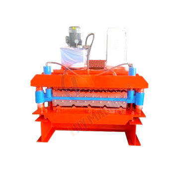 South Africa Aluminium Roofing Sheet Making Machine - IBR Profile Roof Sheet R Panel Cold Roll Forming Machine Price