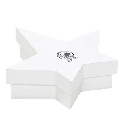 Five Pointed Star Shape Cardboard Gift Paper Box