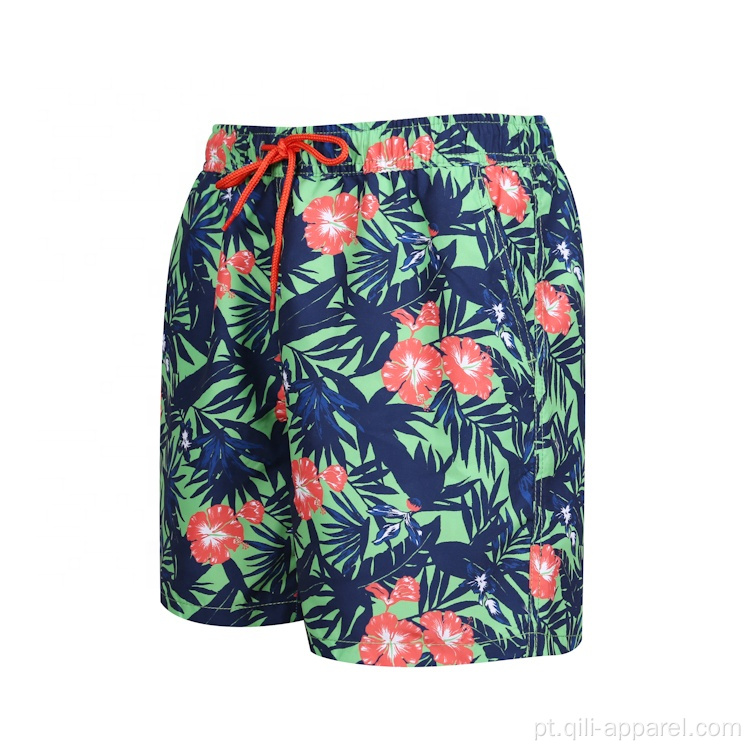 Aceite Shorts de praia masculinos personalizados da Asian Board