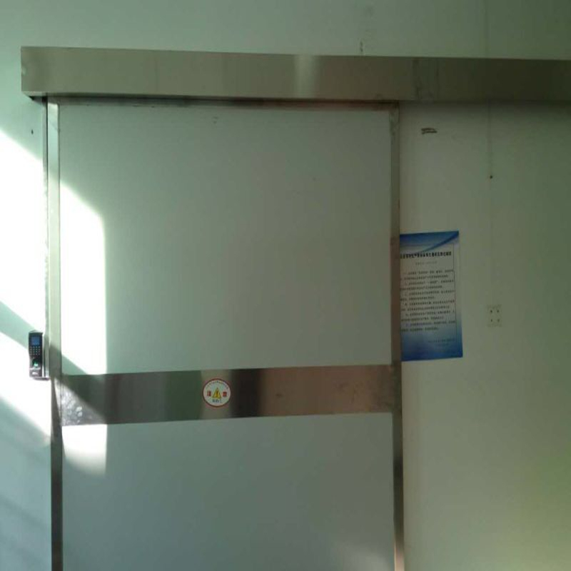 For clean rooms automatic sliding doors
