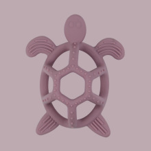 Turtle Baby Teether Ring Soothing Teething Toy