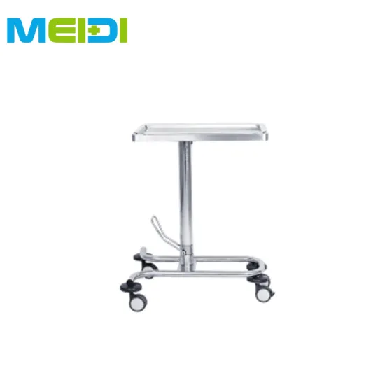 Hospital Stainless Steel Mayo Stand Table