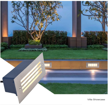 201 Stainless Steel Outdoor Waterproof Solar Step Light
