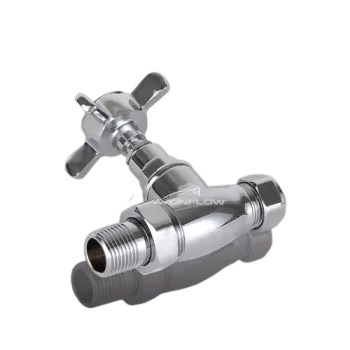 Avonflow 15mm x 1/2" Toilet Wash  Chrome Aangle Stop Valve, Control Valve